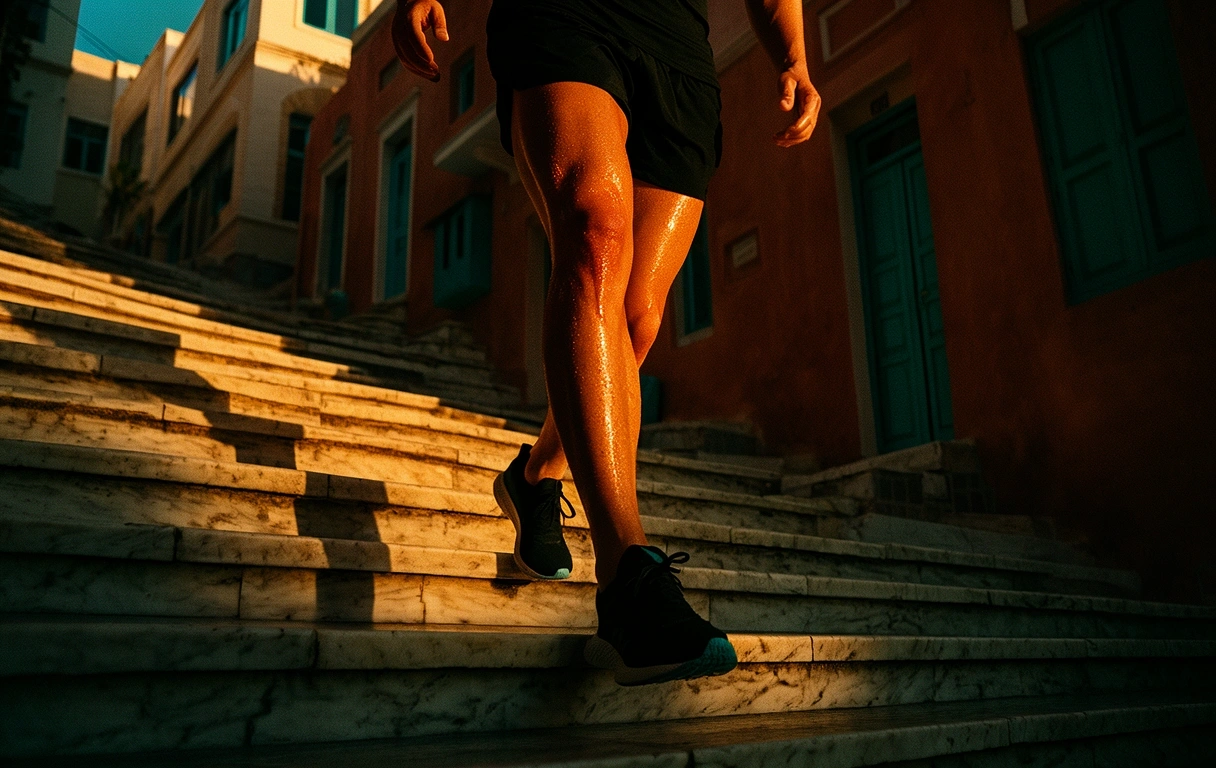 Athens golden hour